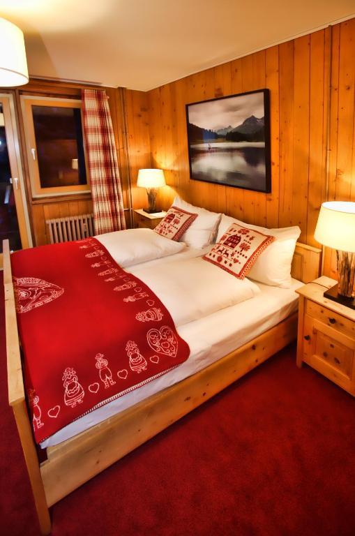 Hotel Restorant Lej Da Staz Saint-Moritz Oda fotoğraf